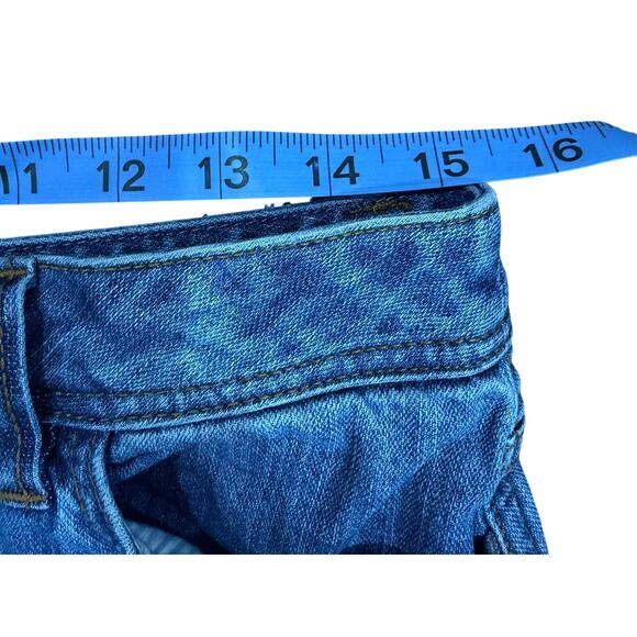 BODEN Button Front Denim Skirt Size 8R - Picture 4 of 7